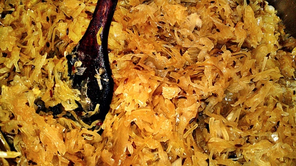 Kyslá kapusta na karameli a Chardonnay (fotorecept) - obrázok 11