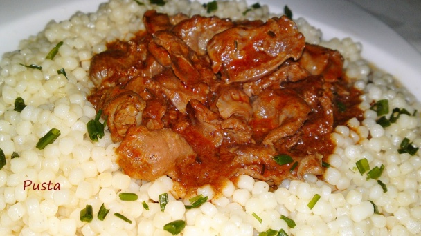 Kuracie žalúdky na Cabernet Sauvignon, tymiane a údenej paprike (fotorecept) - obrázok 13