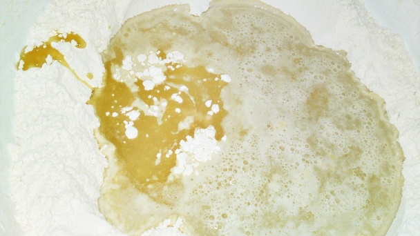 Jednoduchý nemiesený špaldový chlieb (fotorecept) - obrázok 5