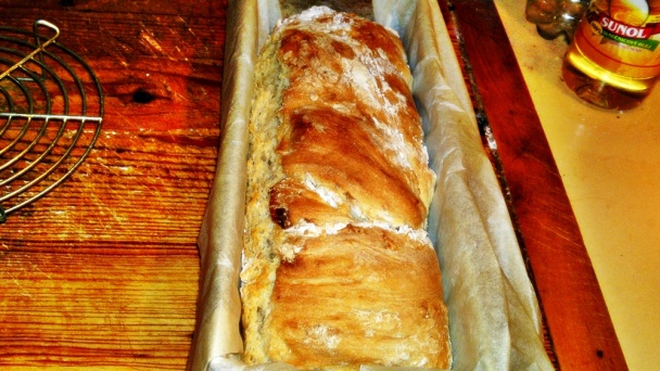 Jednoduchý nemiesený špaldový chlieb (fotorecept) - obrázok 11