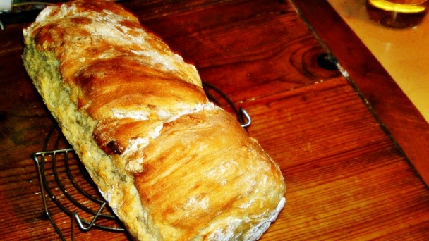 Jednoduchý nemiesený špaldový chlieb (fotorecept) - obrázok 12