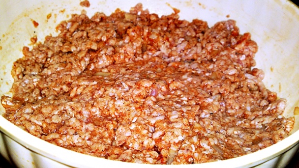 Pikantné fašírky v kabátiku z údenej slaniny (fotorecept) - obrázok 6