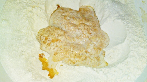 Kysnutý koláč s orechami (fotorecept) - obrázok 5