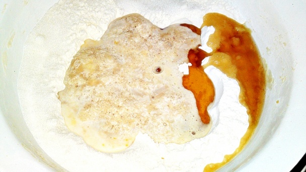 Kysnutý koláč s orechami (fotorecept) - obrázok 6