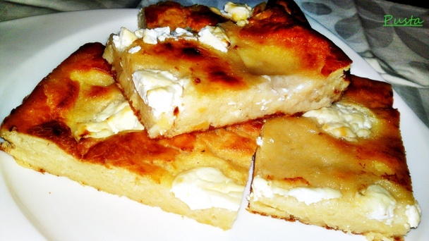 Prósza-slaný zemiakový koláč s kyslou smotanou (fotorecept) - obrázok 11