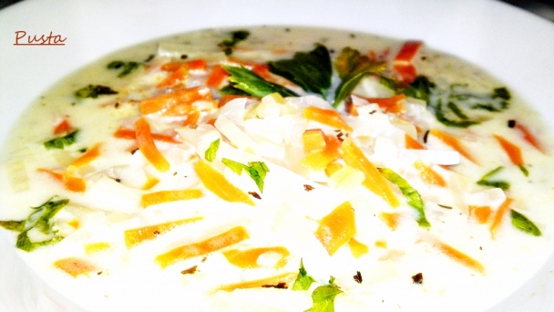 Jemná kalerábová polievka s estragónom (fotorecept) - obrázok 11