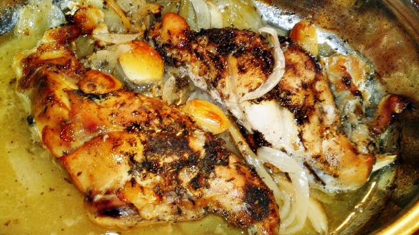 Pečené králičie stehná na víne a bylinkách (fotorecept) - obrázok 10