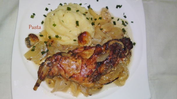 Pečené králičie stehná na víne a bylinkách (fotorecept) - obrázok 11