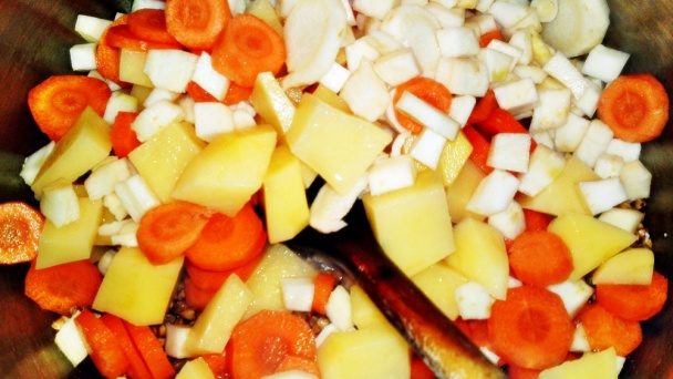 Pestrá pohánková polievka s kyslou kapustou (fotorecept) - obrázok 7