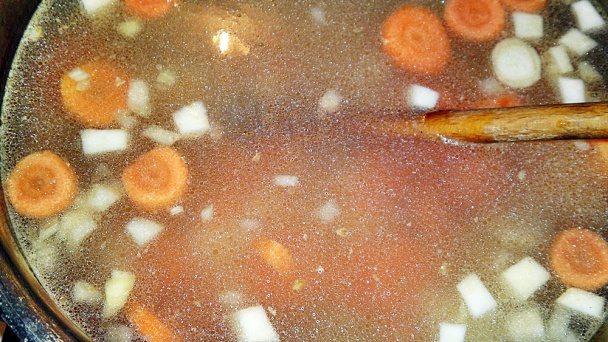 Pestrá pohánková polievka s kyslou kapustou (fotorecept) - obrázok 9