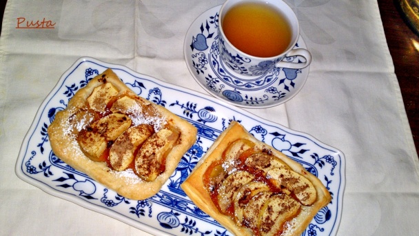 Rýchly jablkový koláč z lístkového cesta (fotorecept) - obrázok 9