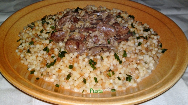 Kuracie srdiečka na smotane s estragónom (fotorecept) - obrázok 13