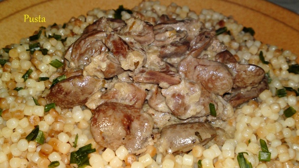Kuracie srdiečka na smotane s estragónom (fotorecept) - obrázok 14