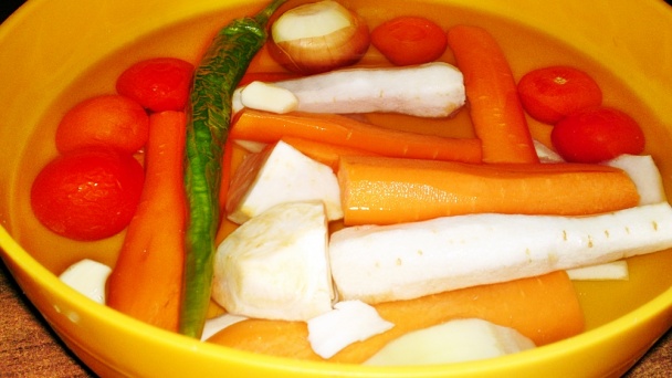 Polievka z kuracích drobov (fotorecept) - obrázok 2