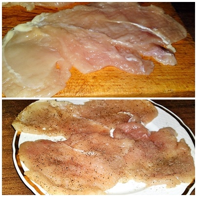 Vyprážané kuracie prsia plnené kuracou pečeňou (fotorecept) - obrázok 2