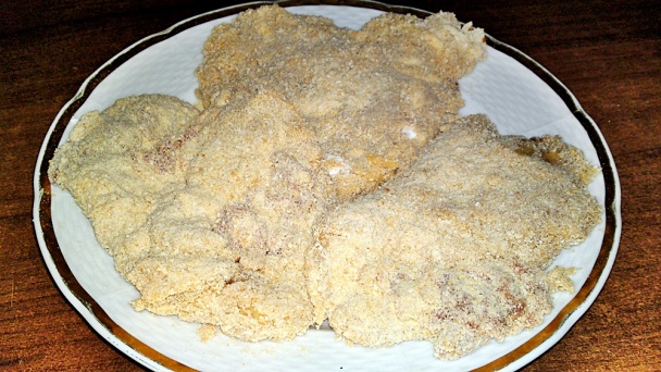 Vyprážané kuracie prsia plnené kuracou pečeňou (fotorecept) - obrázok 8