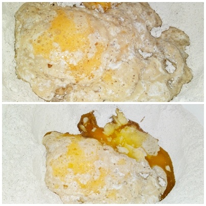 Chladničkové kysnuté cibuľové lístkové pagáče (fotorecept) - obrázok 3