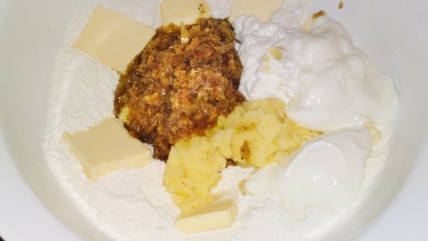 Zemiakové pagáče s cibuľou a s kyslou smotanou (fotorecept) - obrázok 4