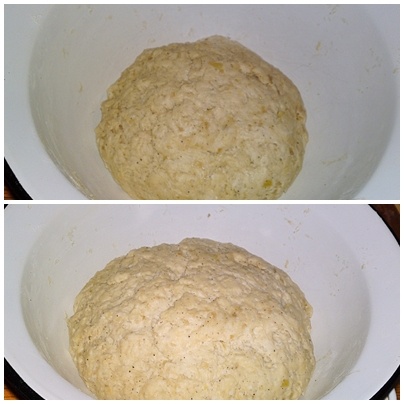 Zemiakové pagáče s cibuľou a s kyslou smotanou (fotorecept) - obrázok 5