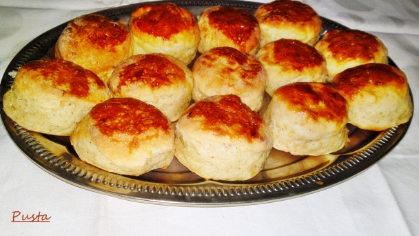 Zemiakové pagáče s cibuľou a s kyslou smotanou (fotorecept) - obrázok 12