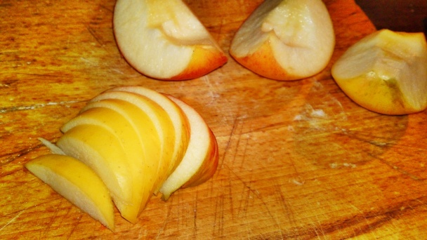 Kuracie prsia pečené na jablkách a na cibuli (fotorecept) - obrázok 5