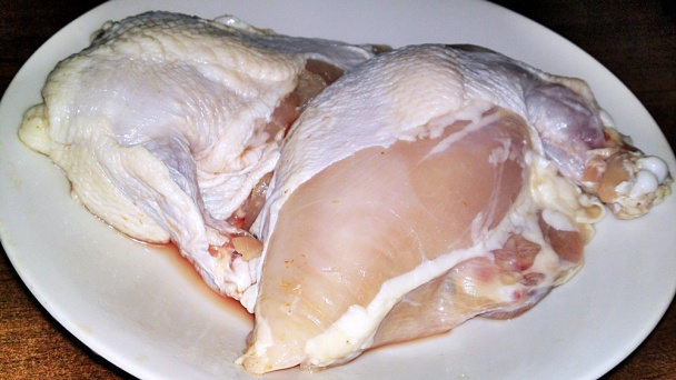 Kuracie prsia pečené na jablkách a na cibuli (fotorecept) - obrázok 7