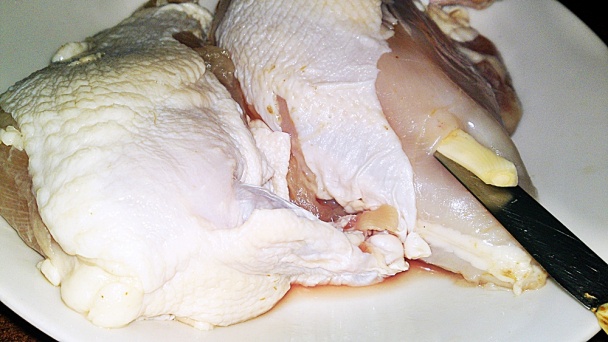 Kuracie prsia pečené na jablkách a na cibuli (fotorecept) - obrázok 8