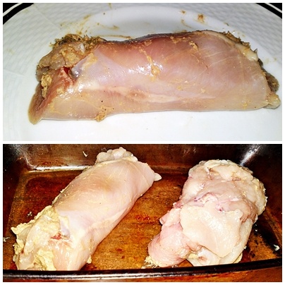 Závitky z kuracích pŕs plnené domácou paštétou z kuracej pečene (fotorecept) - obrázok 10