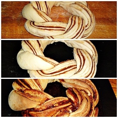 Škoricový koláč s karamelovou omáčkou a s opraženými  arašidmi (fotorecept) - obrázok 12