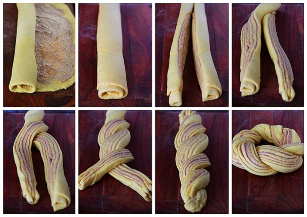 Škoricový koláč s karamelovou omáčkou a s opraženými  arašidmi (fotorecept) - obrázok 13