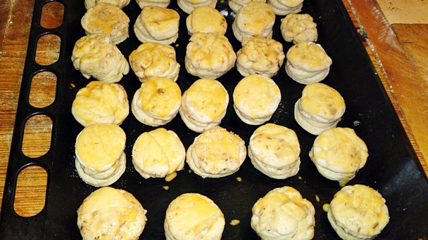 Lístkujúce oškvarkové pagáče (fotorecept) - obrázok 14