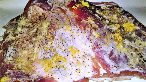 Pečený plnený bôčik s kožou podľa Gordona Ramsayho (fotorecept) - obrázok 8