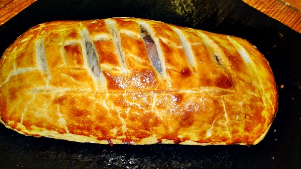 Bravčová panenka v lístkovom ceste s vínovou redukciou (fotorecept) - obrázok 12