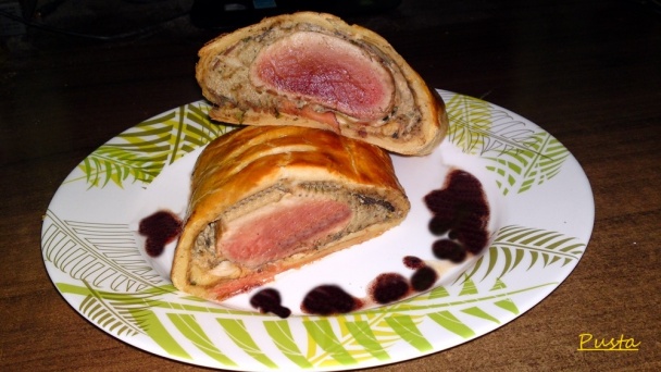 Bravčová panenka v lístkovom ceste s vínovou redukciou (fotorecept) - obrázok 15