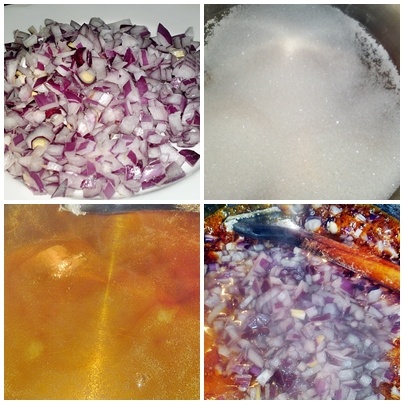 Pečené kačacie stehná na pomarančoch, jablkách a zelenine s červenou kapustou na víne (fotorecept) - obrázok 8