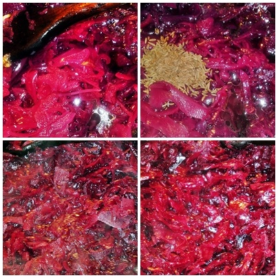 Pečené kačacie stehná na pomarančoch, jablkách a zelenine s červenou kapustou na víne (fotorecept) - obrázok 9