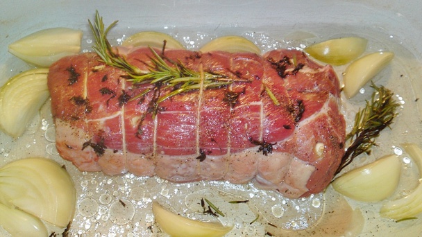 Teľacie pliecko marinované v Chardonnay, tymiane a rozmaríne (fotorecept) - obrázok 8
