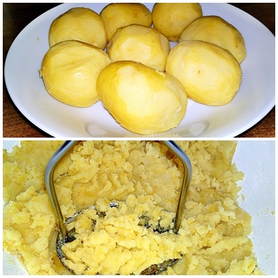 Slaný zemiakový koláč plnený cibuľou (fotorecept) - obrázok 2