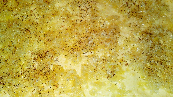 Slaný zemiakový koláč plnený cibuľou (fotorecept) - obrázok 8