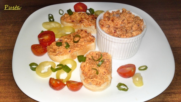 Klobásová nátierka z Csabai csípős kolbász (fotorecept) - obrázok 7