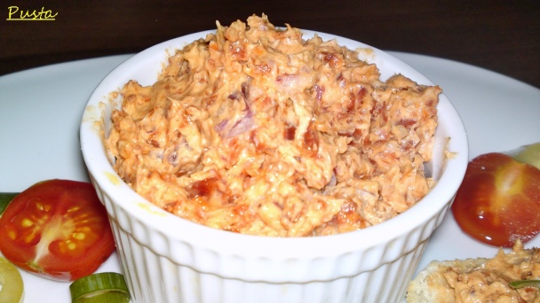 Klobásová nátierka z Csabai csípős kolbász (fotorecept) - obrázok 8