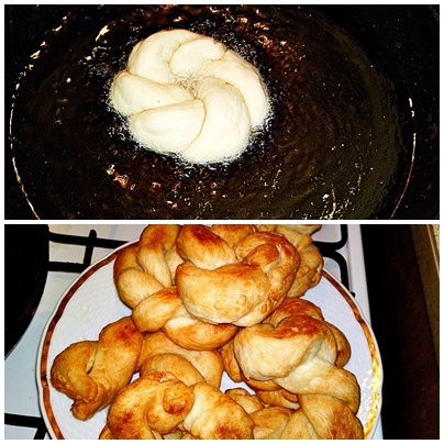 Pletené zemiakové langoše (fotorecept) - obrázok 6