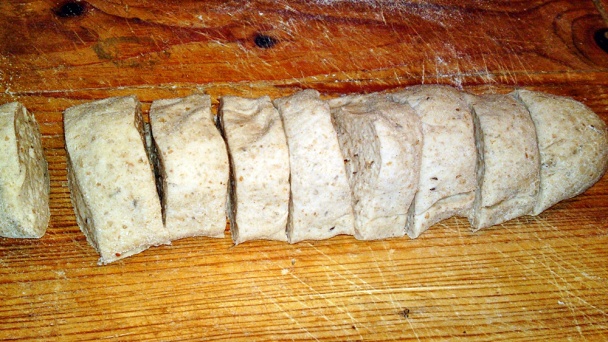 Grahamové bagetky s rascou (fotorecept) - obrázok 5