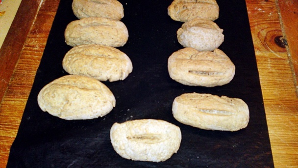 Grahamové bagetky s rascou (fotorecept) - obrázok 8