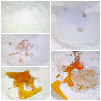 Orechovo-kokosový kysnutý koláč (fotorecept) - obrázok 3