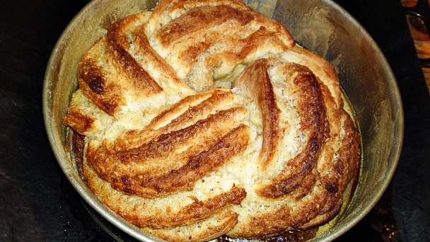 Orechovo-kokosový kysnutý koláč (fotorecept) - obrázok 10