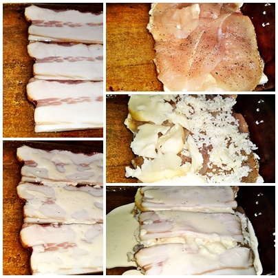 Prekladané šťavnaté kuracie prsia (fotorecept) - obrázok 5