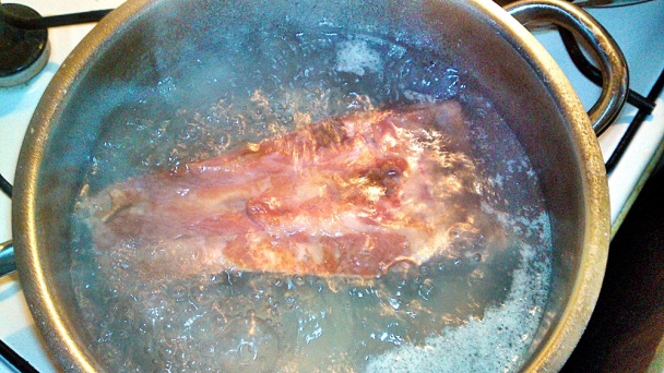 Fazuľová omáčka s údeným rebrom (fotorecept) - obrázok 8