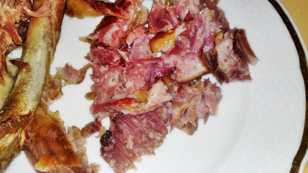 Fazuľová omáčka s údeným rebrom (fotorecept) - obrázok 9