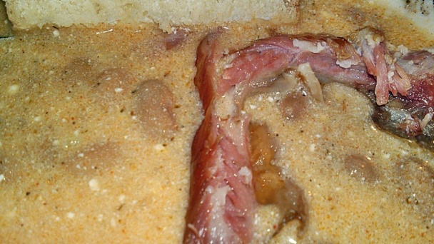 Fazuľová omáčka s údeným rebrom (fotorecept) - obrázok 10